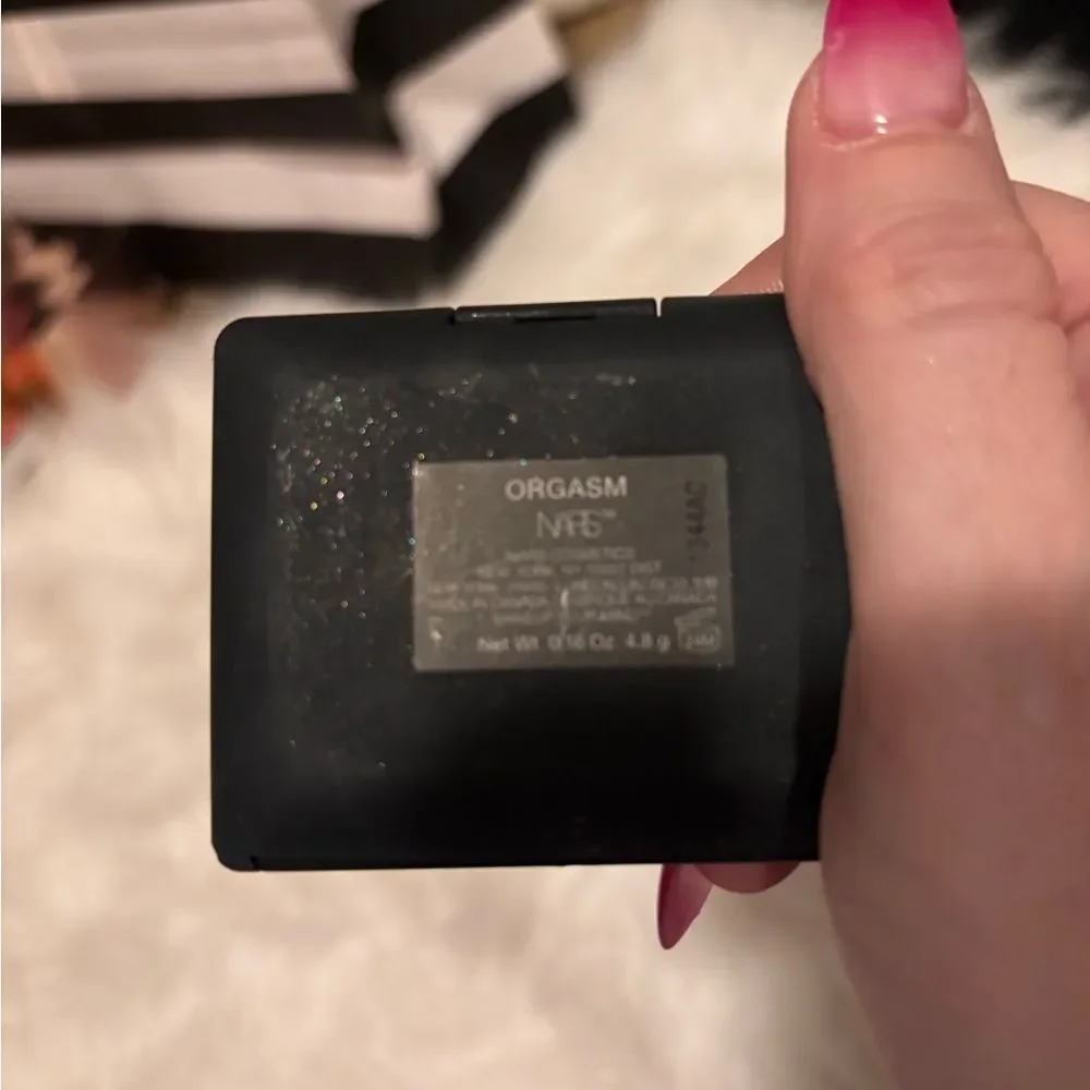 NARS Black Compact with Shimmer